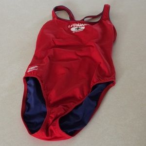 Lifeguard swimsuit one piece